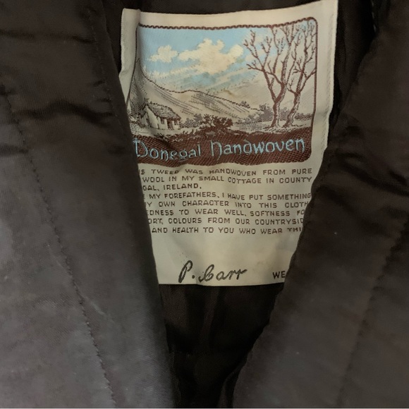 Vintage Donegal Handwoven Wool Cap! Size 7 ⅛ - Picture 6 of 6